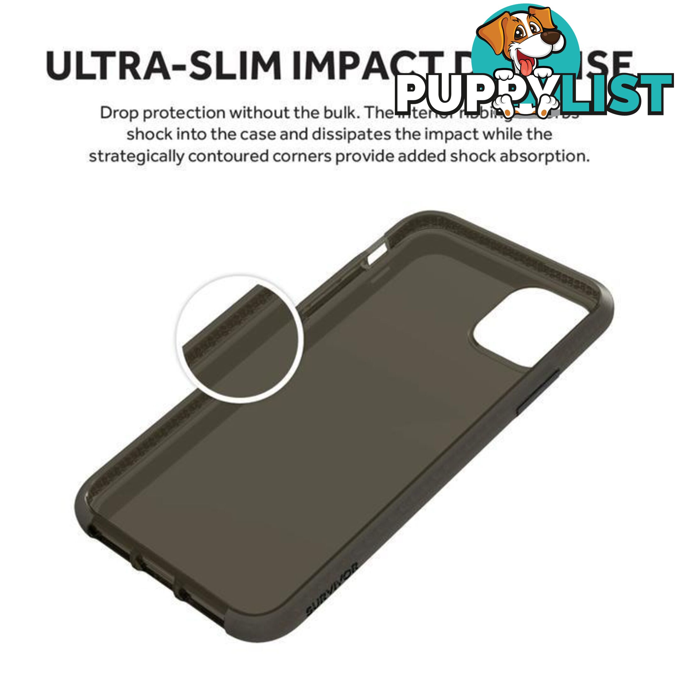 Griffin Survivor Clear for iPhone 11 Pro Max - Clear - Griffin - Clear - 191058106919