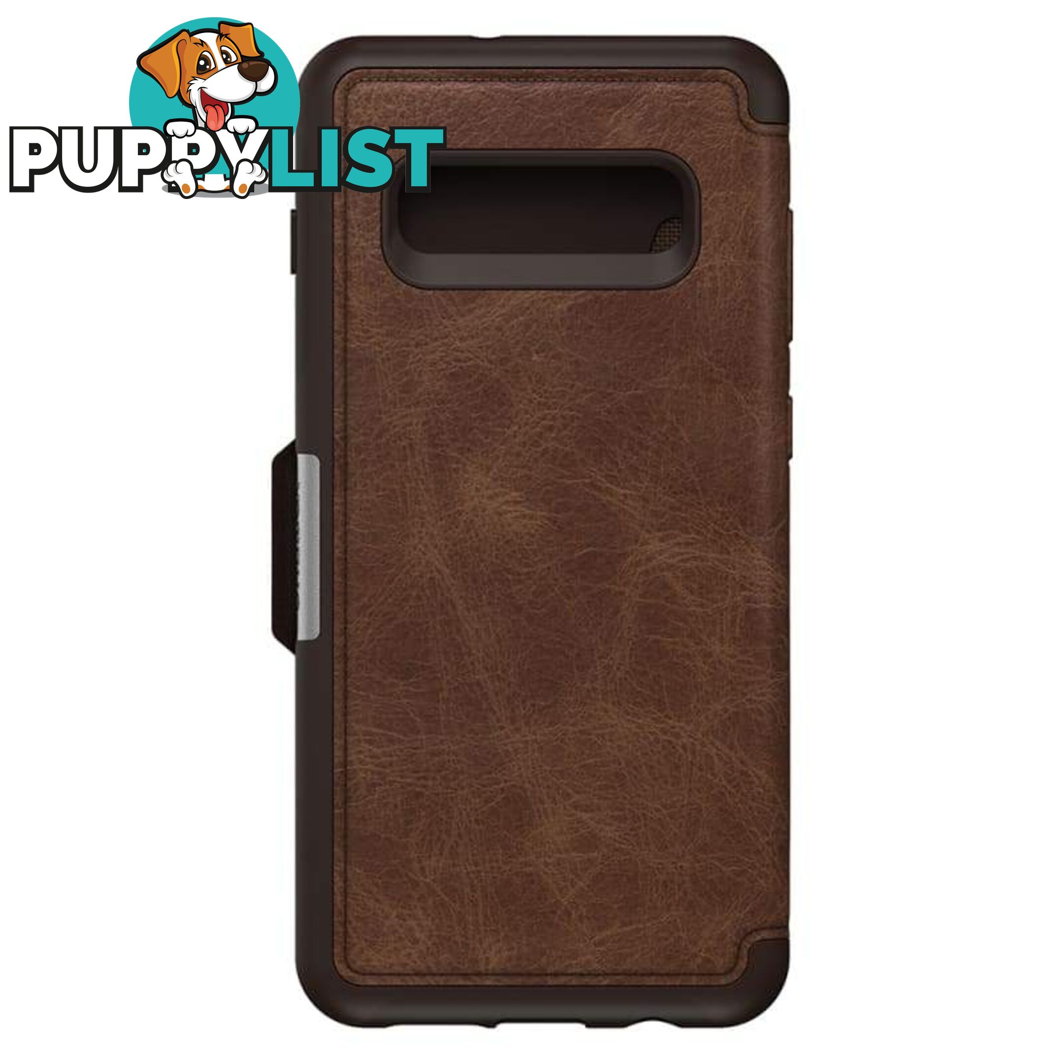 OtterBox Strada Folio Case For Samsung Galaxy S10+ - OtterBox - Espresso - 660543493679