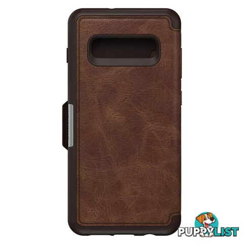 OtterBox Strada Folio Case For Samsung Galaxy S10+ - OtterBox - Espresso - 660543493679