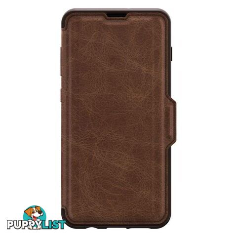 OtterBox Strada Folio Case For Samsung Galaxy S10+ - OtterBox - Espresso - 660543493679