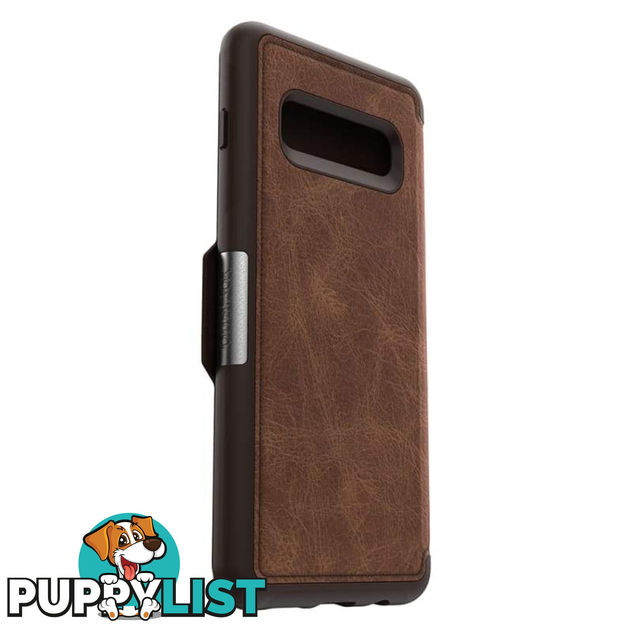 OtterBox Strada Folio Case For Samsung Galaxy S10+ - OtterBox - Espresso - 660543493679