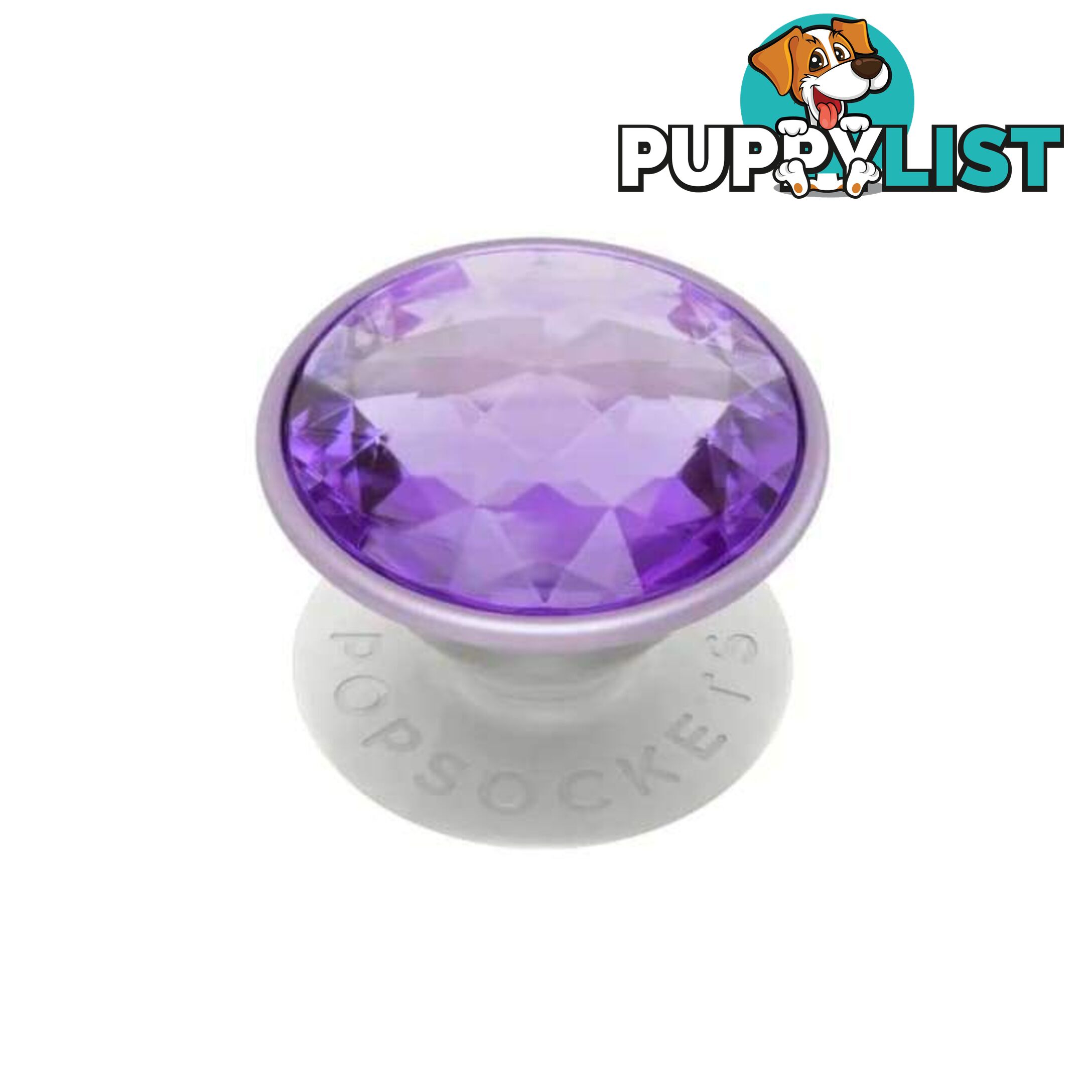 PopTop Premium Swappable Top (Gen 2) Disco Crystal Orchid - PopSockets - 842978143781