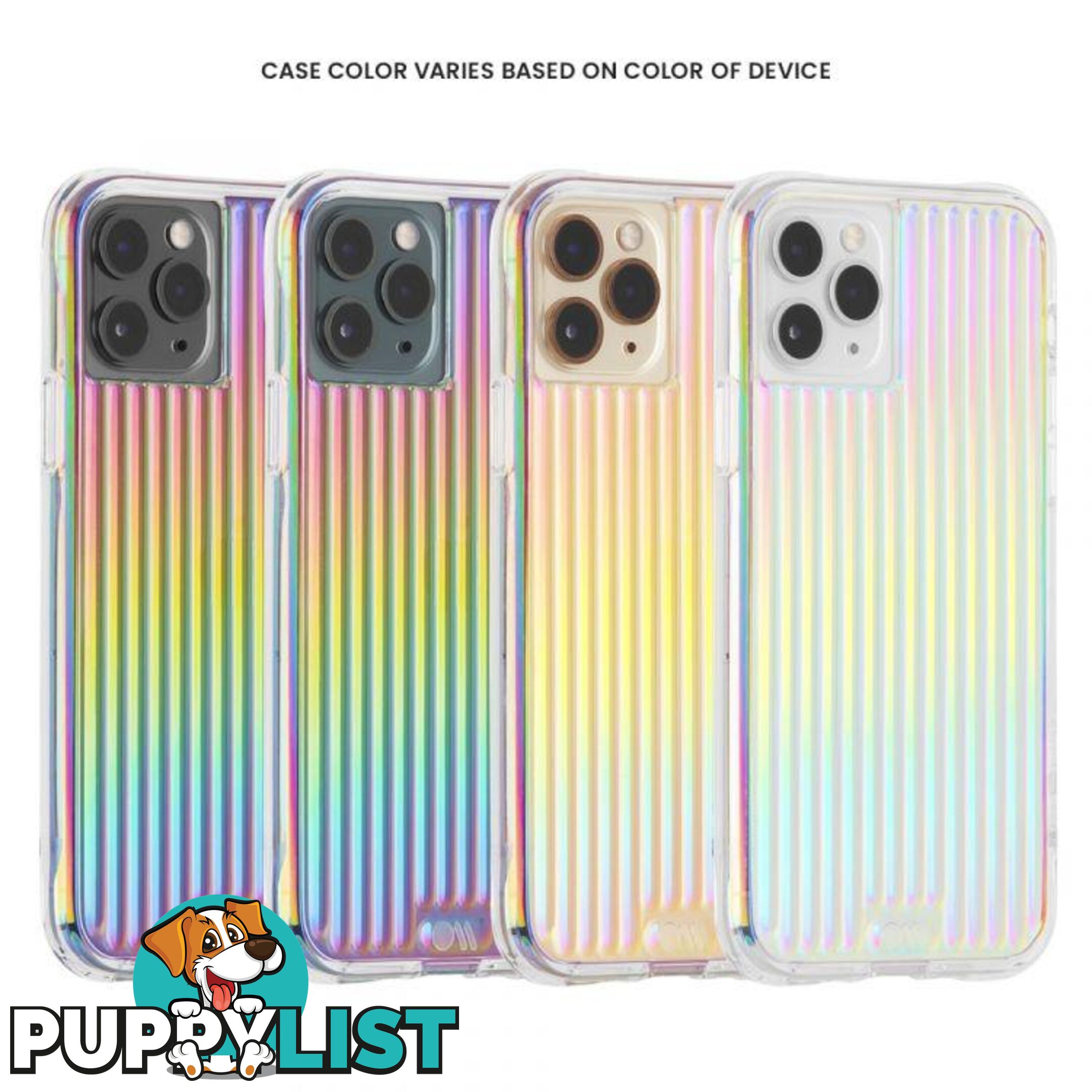 Case-Mate Tough Groove Case For iPhone 11 Pro Max - Case-Mate - Clearadescent - 846127185950