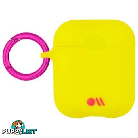 Case-Mate Neon Case For Air Pods - Case-Mate - Yellow - 846127185332