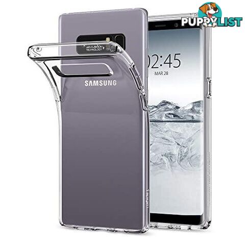 Soft Silicone Rubber Case - Clear for Samsung Galaxy Note 8 - OZ