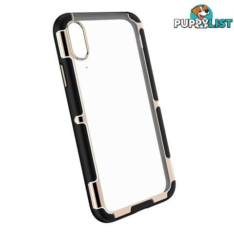 EFM Cayman D3O Case Armour For iPhone XR - Gold Trim - EFM - 9319655065441