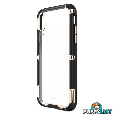 EFM Cayman D3O Case Armour For iPhone XR - Gold Trim - EFM - 9319655065441