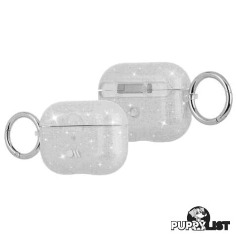 Case-Mate Sheer Crystal Hookups For AirPods PRO - Case-Mate - Clear - 846127191036