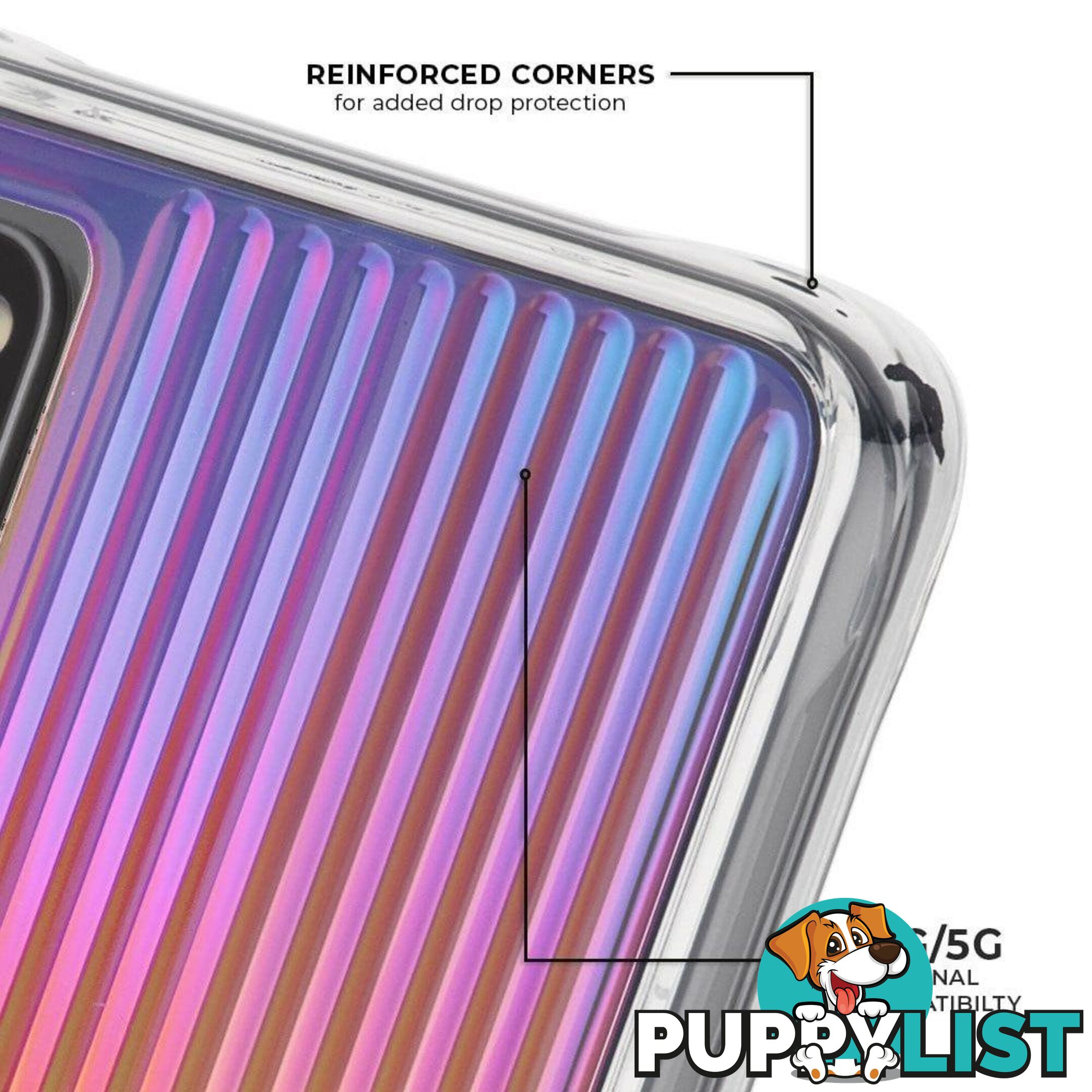 Case-Mate Tough Groove Case For Samsung Galaxy S20 - Case-Mate - Iridescent - 846127192286