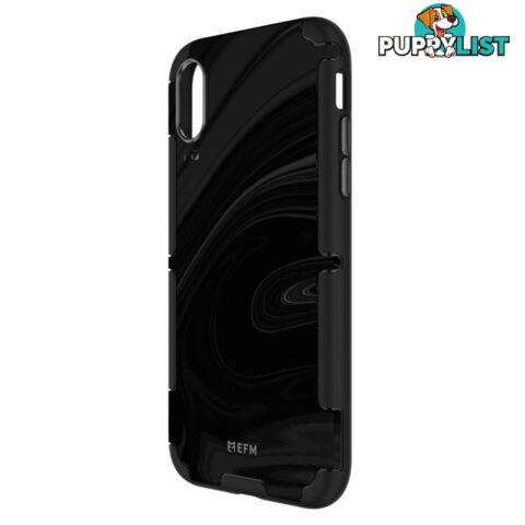 EFM Cayman InStyle D3O Case Armour For iPhone X/Xs - EFM - Black Marble - 9319655065519