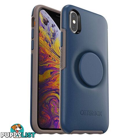 OtterBox Otter + Pop Symmetry Case For iPhone X/Xs - OtterBox - Go to Blue - 660543495901