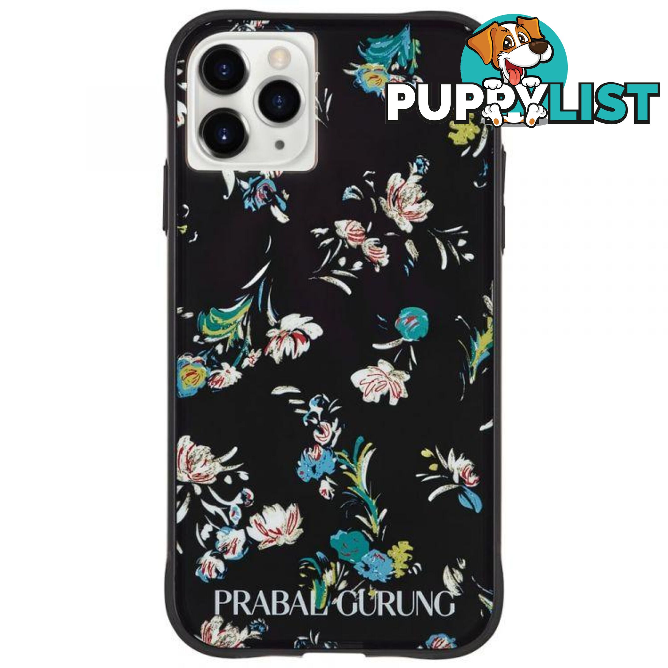 Case-Mate Prabal Gurung Case For iPhone 11 Pro Max - Case-Mate - Black Floral - 846127189149