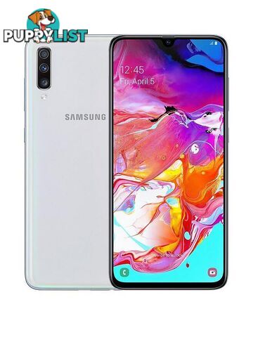 Samsung Galaxy A70 (6.7", 32MP, 4500mAh, 128GB/6GB) Brandnew - White