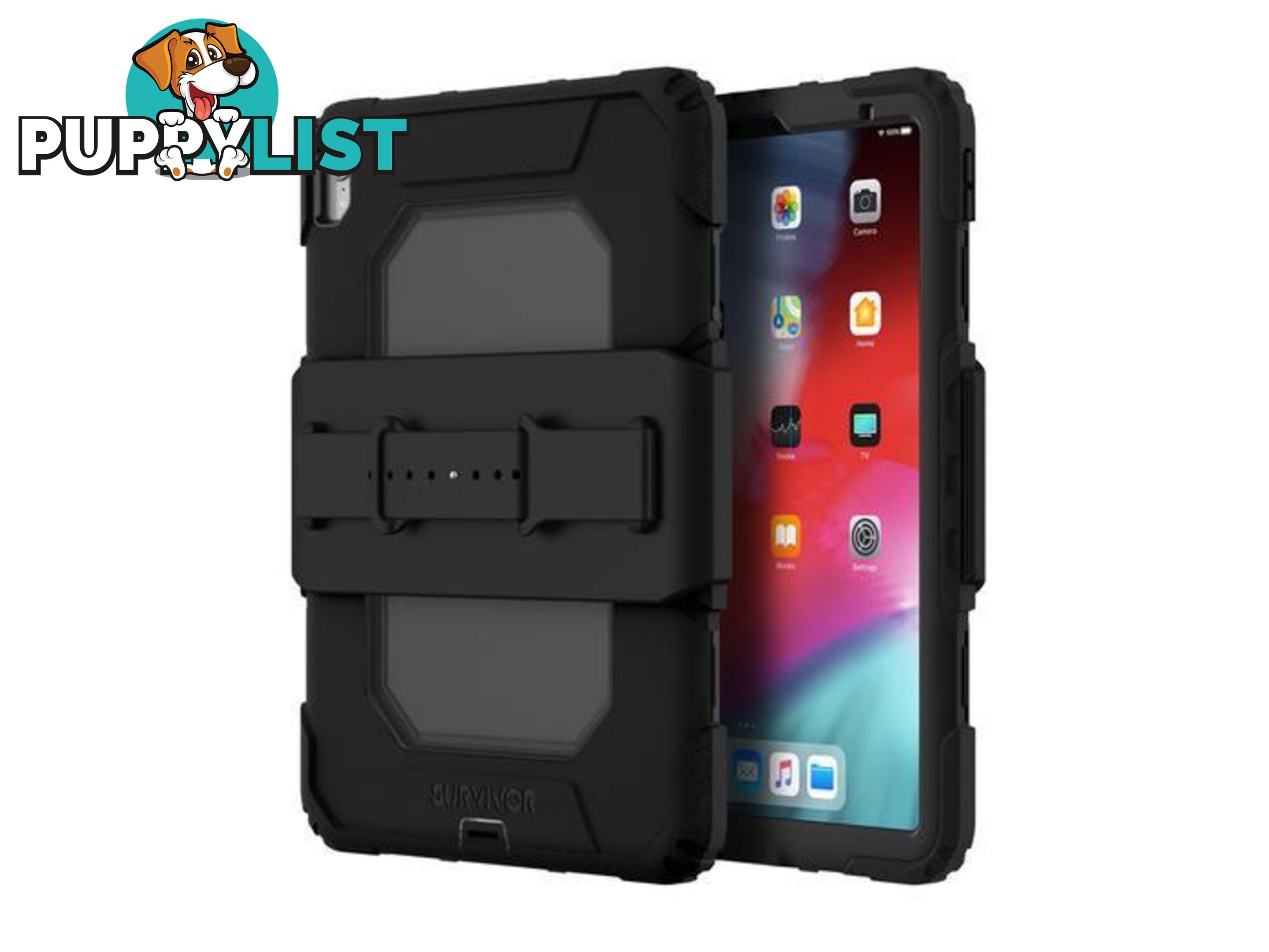 Griffin Survivor All-Terrain for iPad Pro 11 inch - Black - Griffin - 191058080615