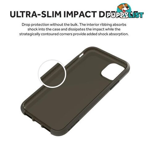 Griffin Survivor Clear for iPhone 11 - Black - Griffin - Clear - 191058106711