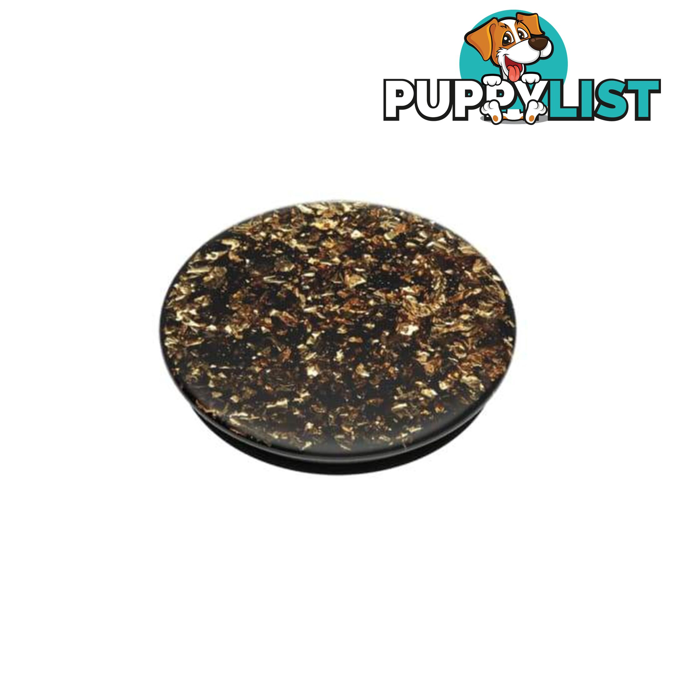 PopTop Premium Swappable Top (Gen 2) Foil Confetti Gold - PopSockets - 842978158259