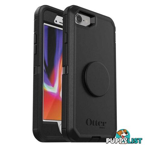 OtterBox Otter + Pop Defender Case For iPhone 7/8/SE - OtterBox - Black - 660543498735