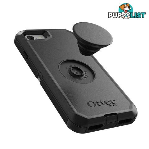 OtterBox Otter + Pop Defender Case For iPhone 7/8/SE - OtterBox - Black - 660543498735