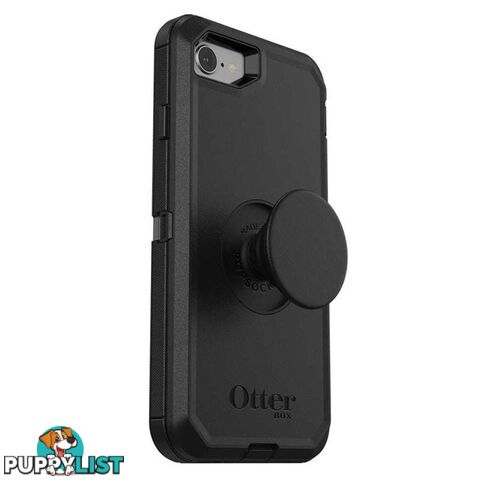 OtterBox Otter + Pop Defender Case For iPhone 7/8/SE - OtterBox - Black - 660543498735