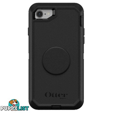 OtterBox Otter + Pop Defender Case For iPhone 7/8/SE - OtterBox - Black - 660543498735