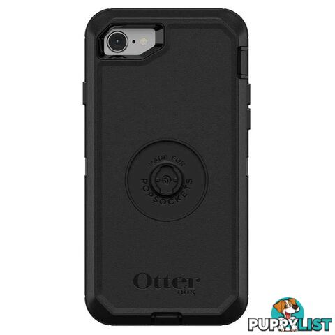 OtterBox Otter + Pop Defender Case For iPhone 7/8/SE - OtterBox - Black - 660543498735