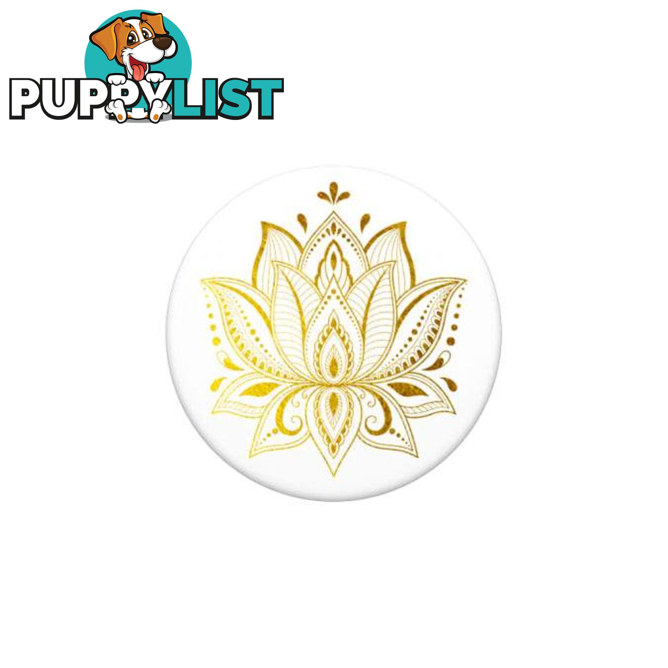 PopGrip (Gen 2) Golden Prana - PopSockets - 842978139289