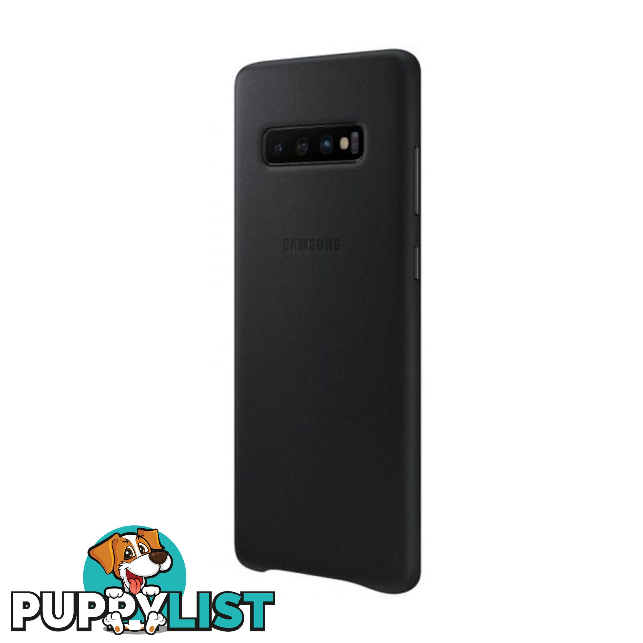 Samsung Leather Cover For Samsung Galaxy S10e - Samsung - Black