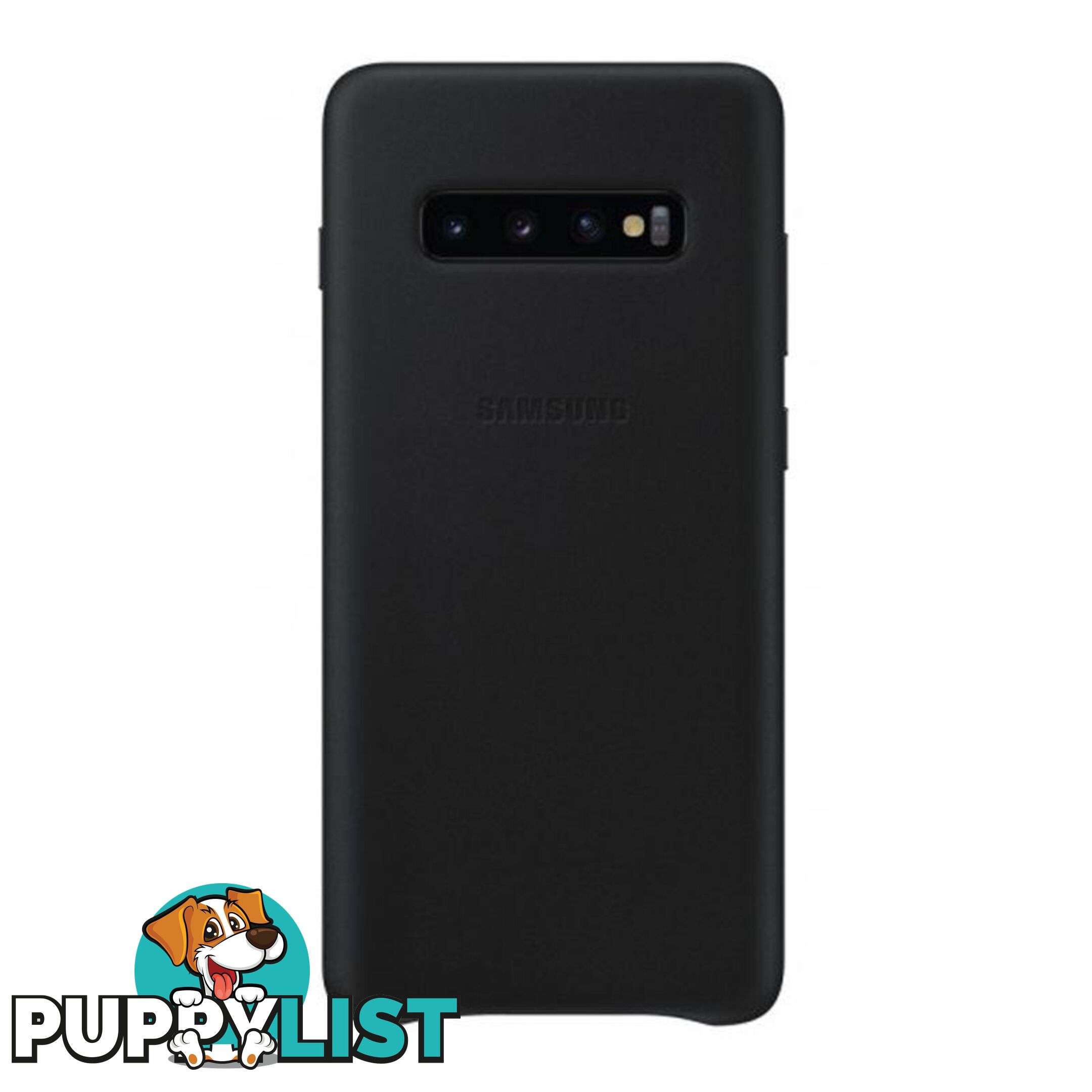 Samsung Leather Cover For Samsung Galaxy S10e - Samsung - Black