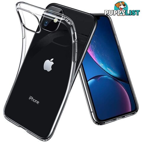 Soft Silicone Rubber Case - Clear for iPhone 11 Pro - OZ