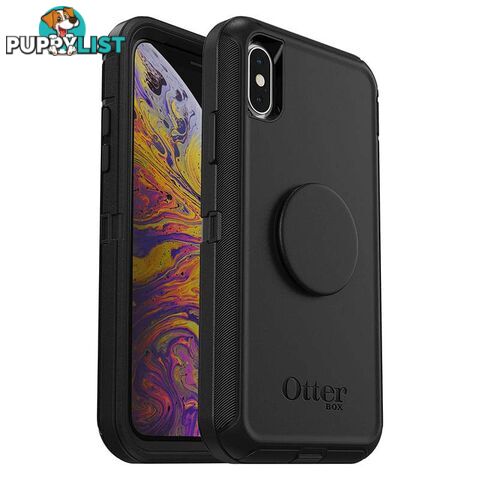 OtterBox Otter + Pop Defender Case For iPhone Xs Max - OtterBox - Black - 660543498872