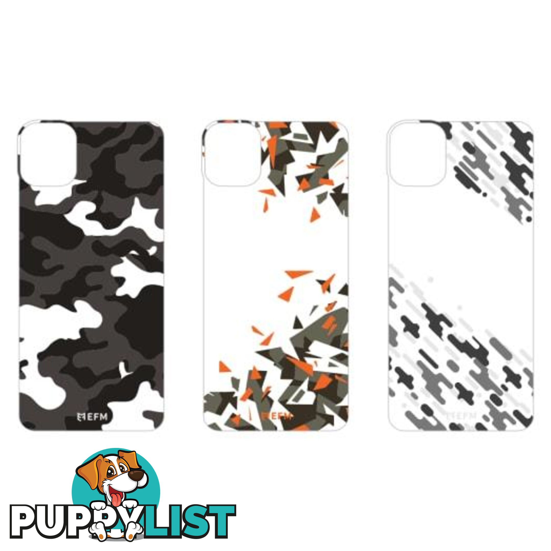 EFM Aspen Skins - Camo Skin Pack For iPhone XR|11 - EFM - 9319655073613