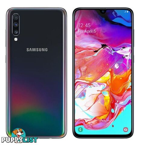 Samsung Galaxy A70 (6.7", 32MP, 4500mAh, 128GB/6GB) Brandnew - Black