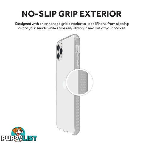 Griffin Survivor Clear for iPhone 11 Pro Max - Clear - Griffin - Black - 191058106902