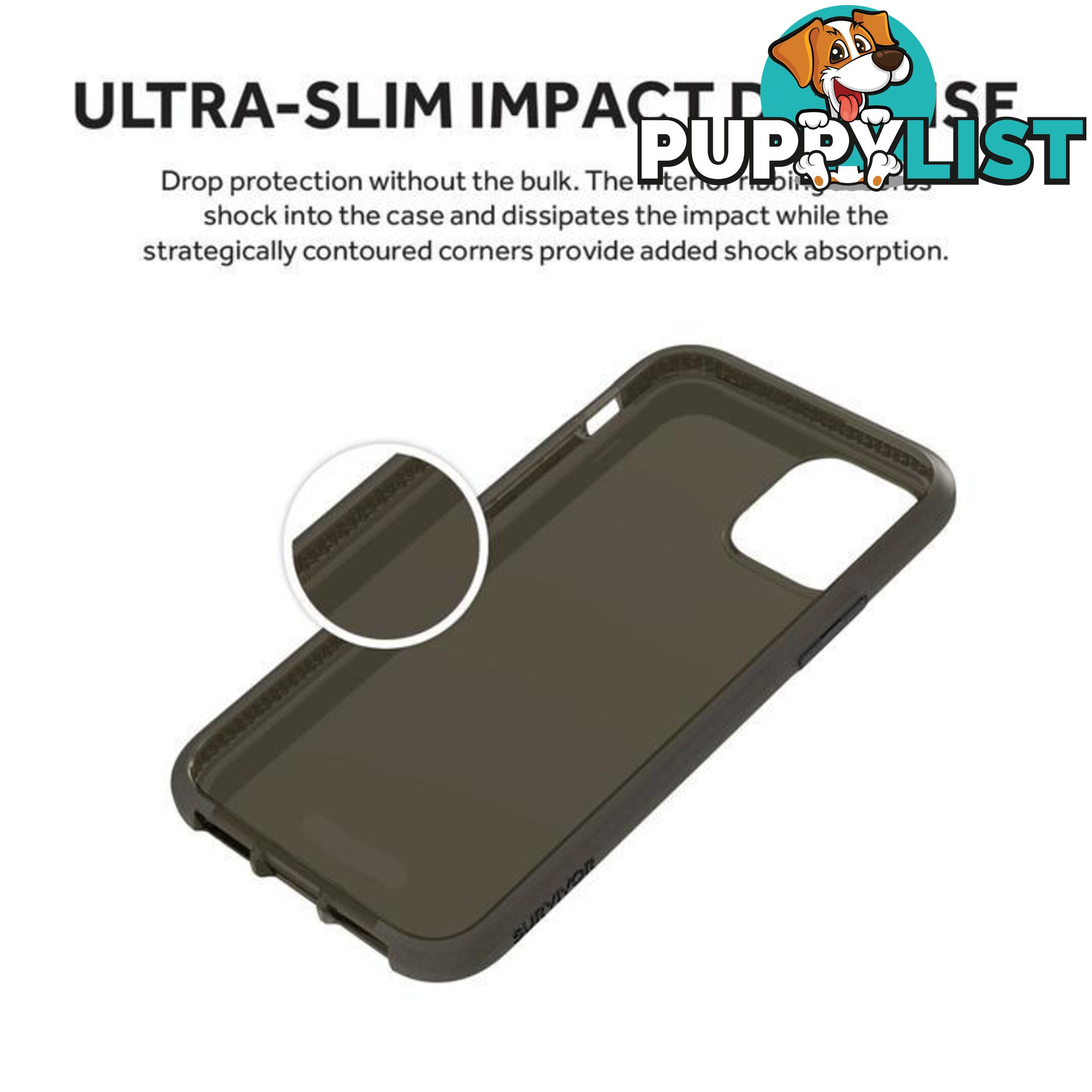 Griffin Survivor Clear for iPhone 11 Pro - Griffin - black - 191058106506