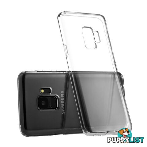 Soft Silicone Rubber Case - Clear for Samsung Galaxy S9+ - OZ