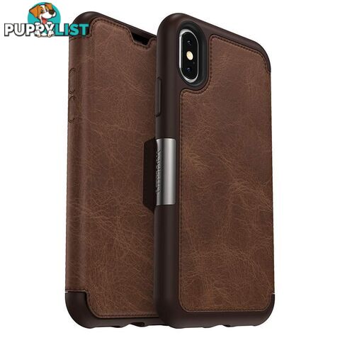 OtterBox Strada Case For iPhone Xs Max - OtterBox - Espresso - 660543473961