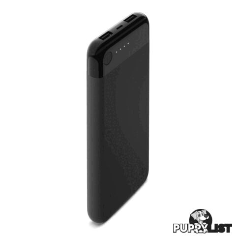 Belkin BOOSTCHARGE Power Bank 10K With Lightning Connector - Black - Belkin - 745883766079