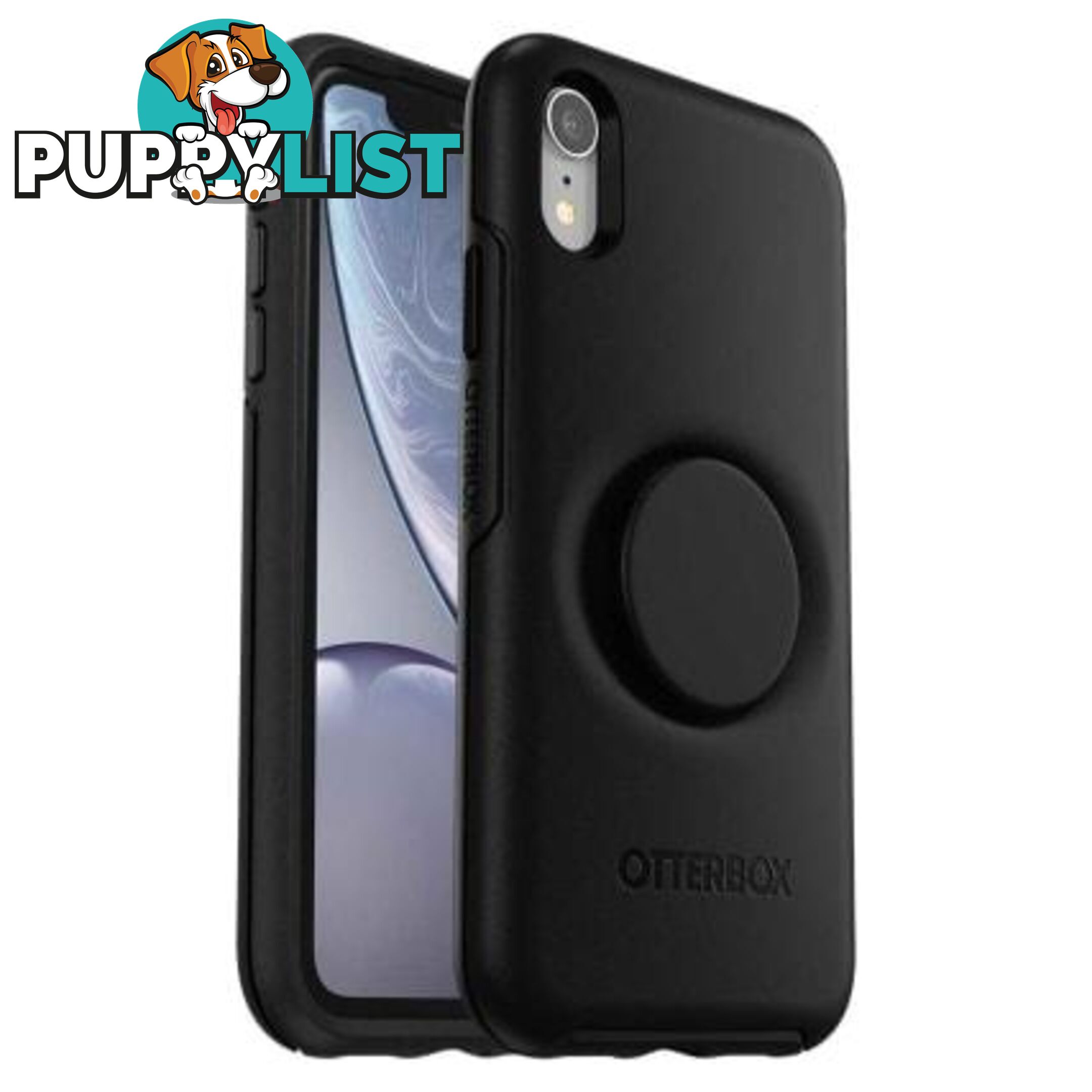 OtterBox Otter + Pop Symmetry Case For iPhone XR - OtterBox - Black - 660543497097