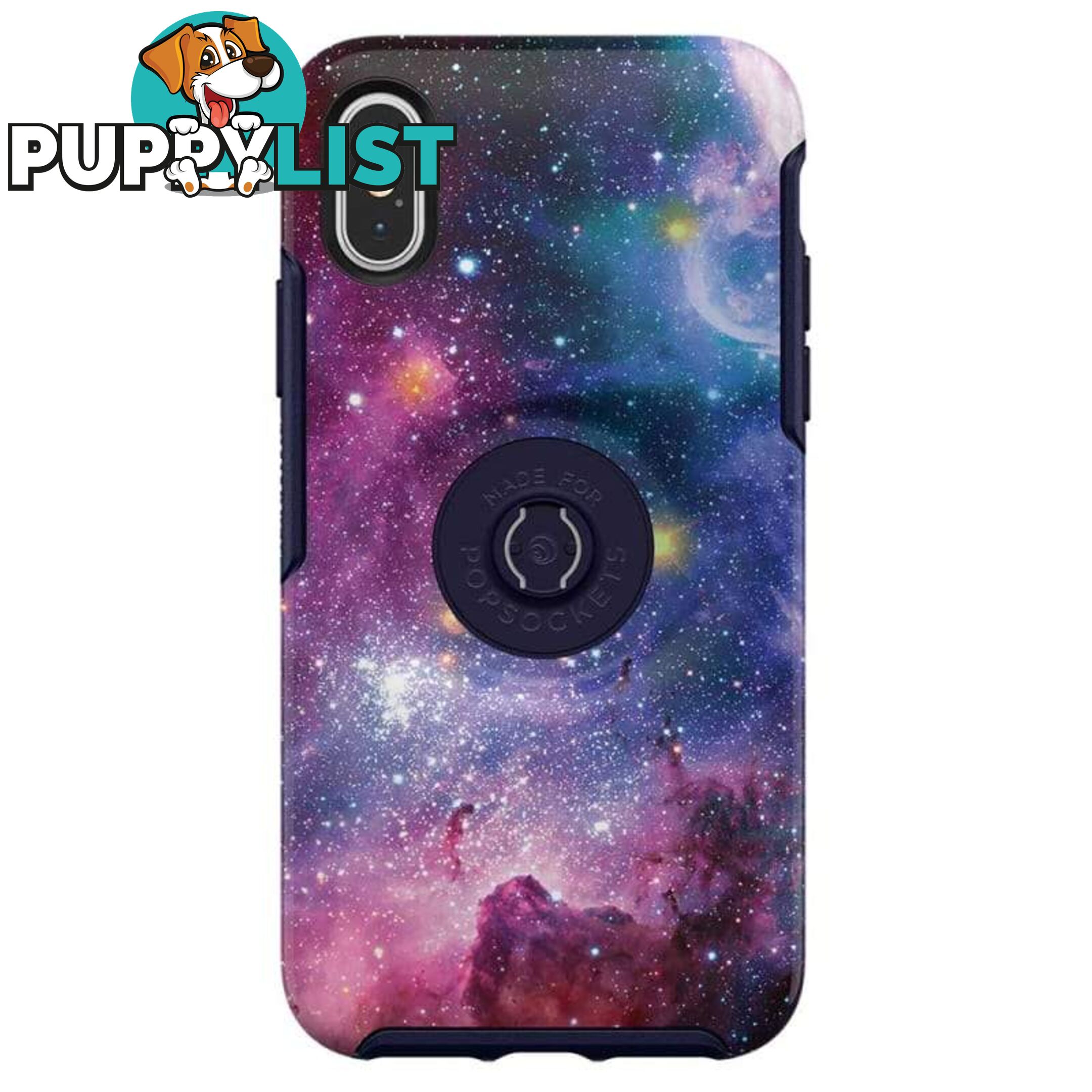 OtterBox Otter + Pop Symmetry Case For iPhone Xs Max - OtterBox - Blue Nebula - 660543497592