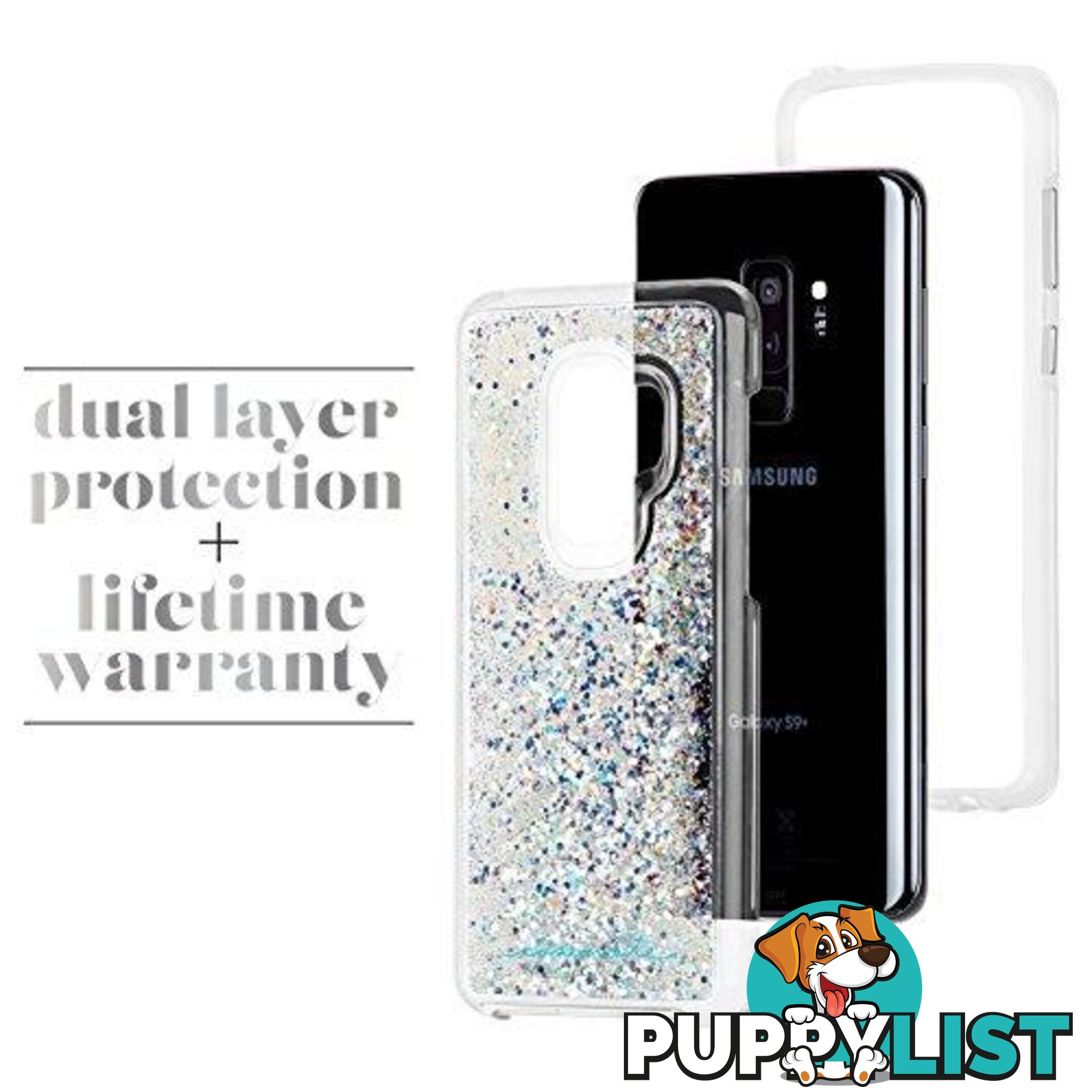 Case-Mate Waterfall Case For Samsung Galaxy S9 - Case-Mate - Iridescent Diamond - 846127177641