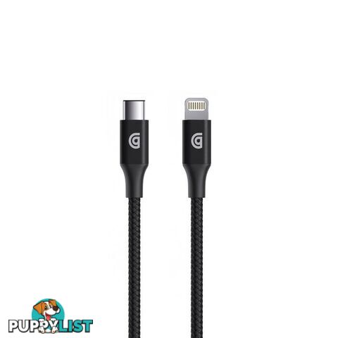 Griffin Premium USB-C to Lightning Cable - 3FT - Black - Griffin - 191058066466