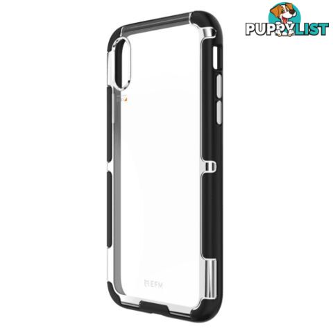 EFM Cayman D3O Case Armour For iPhone XR - Silver Trim - EFM - 9319655065489