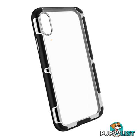 EFM Cayman D3O Case Armour For iPhone XR - Silver Trim - EFM - 9319655065489