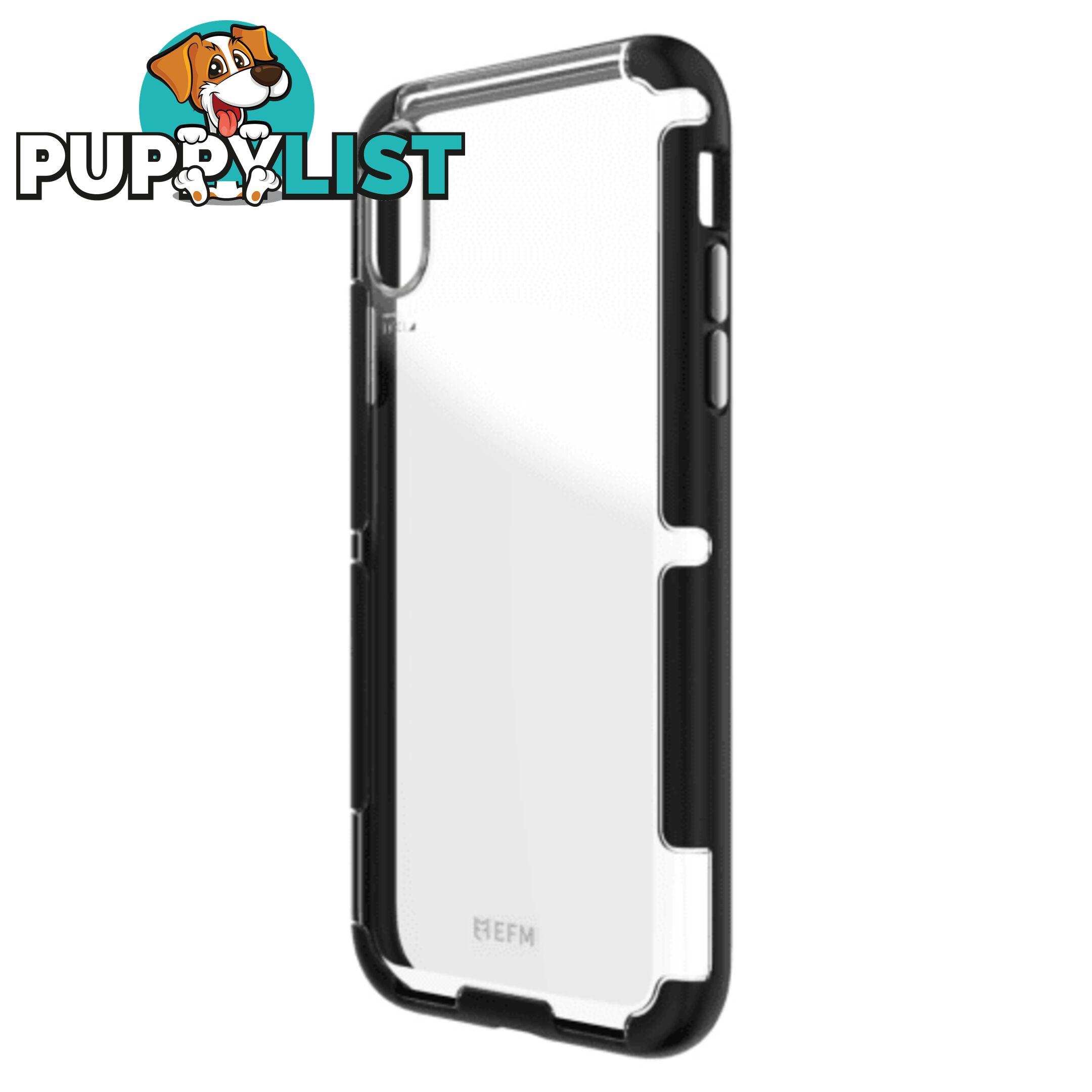 EFM Cayman D3O Case Armour For iPhone X/Xs - EFM - Black Space Grey - 9319655065328