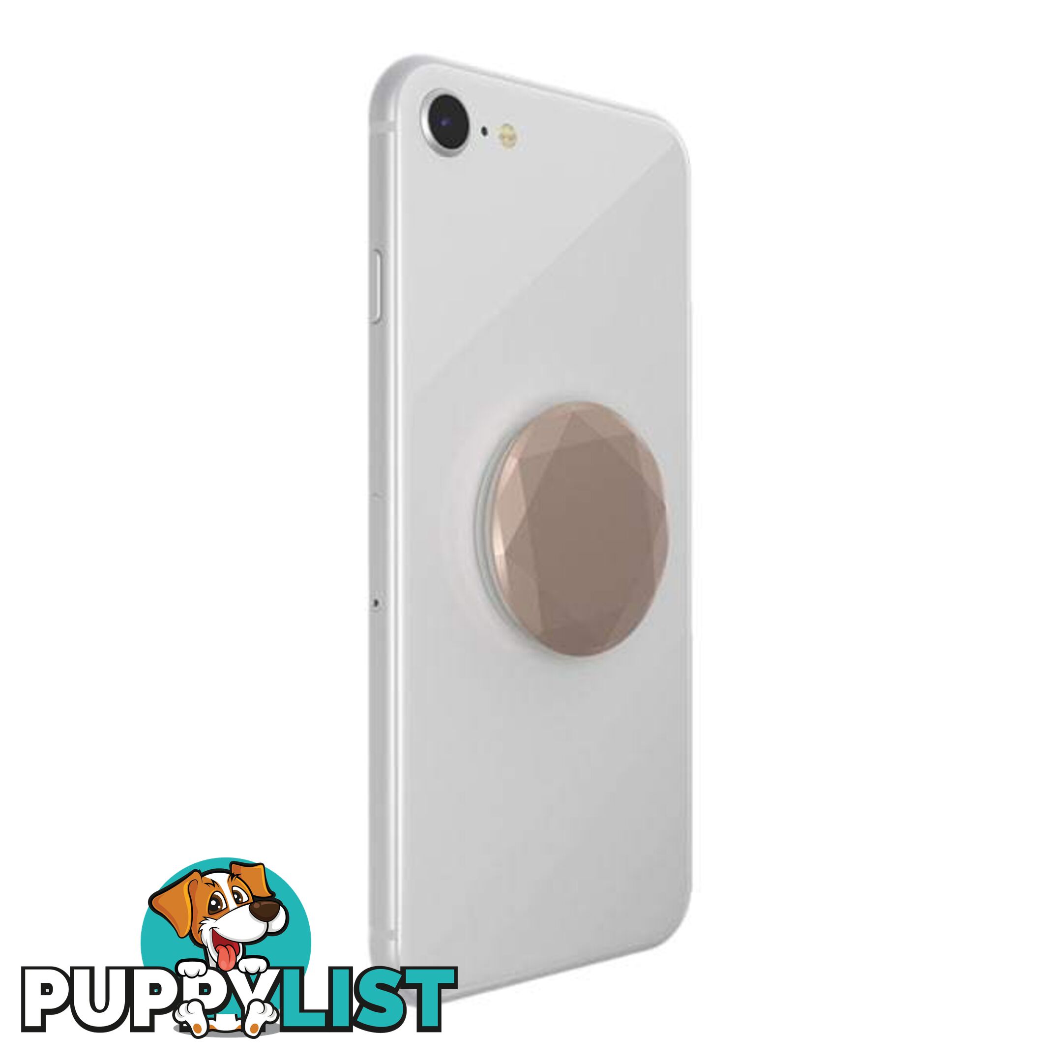 PopGrip Premium (Gen 1) Rose Gold Metallic Diamond - PopSockets - 815373029943