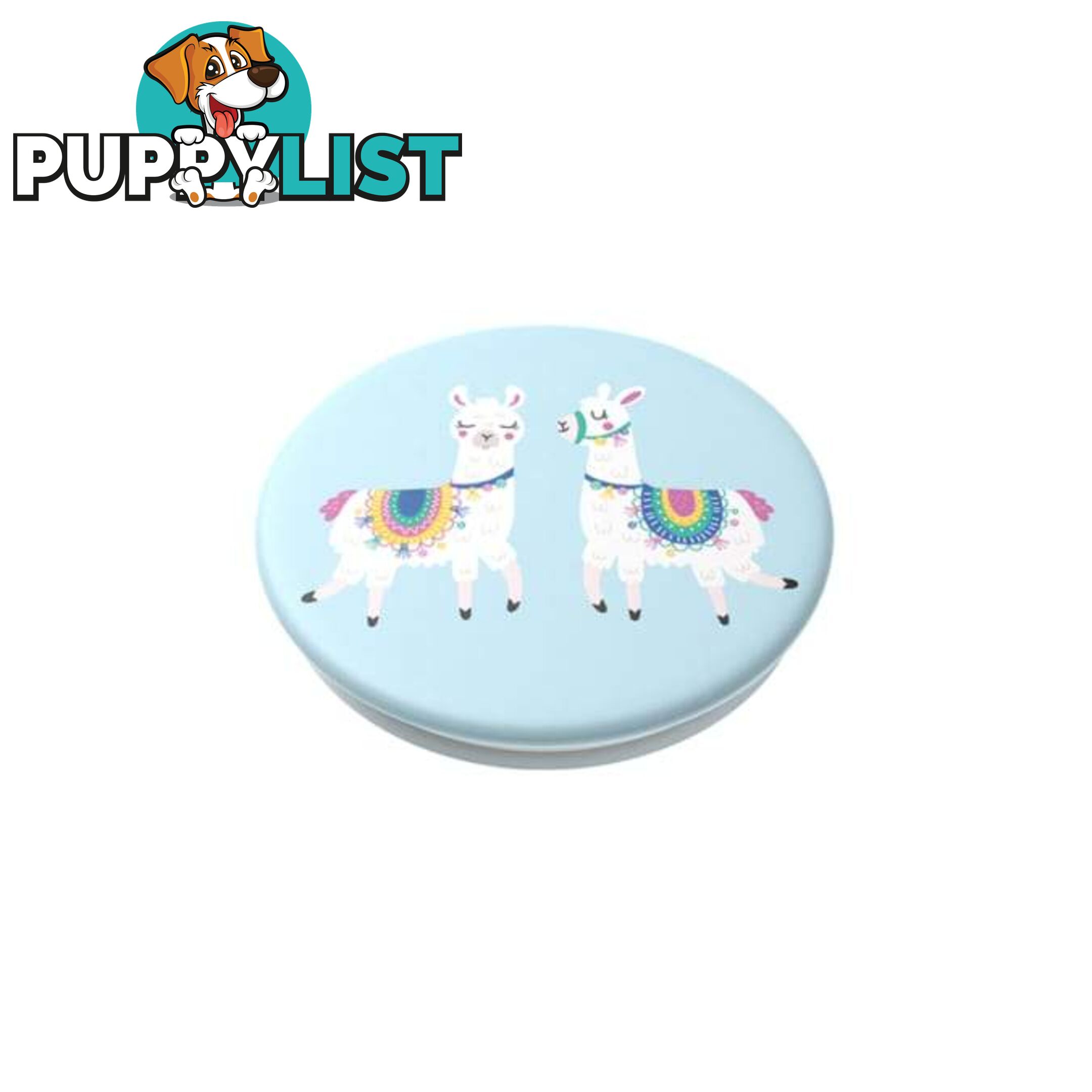 PopGrip (Gen2) Llama - PopSockets - Baby Blue - 842978154695