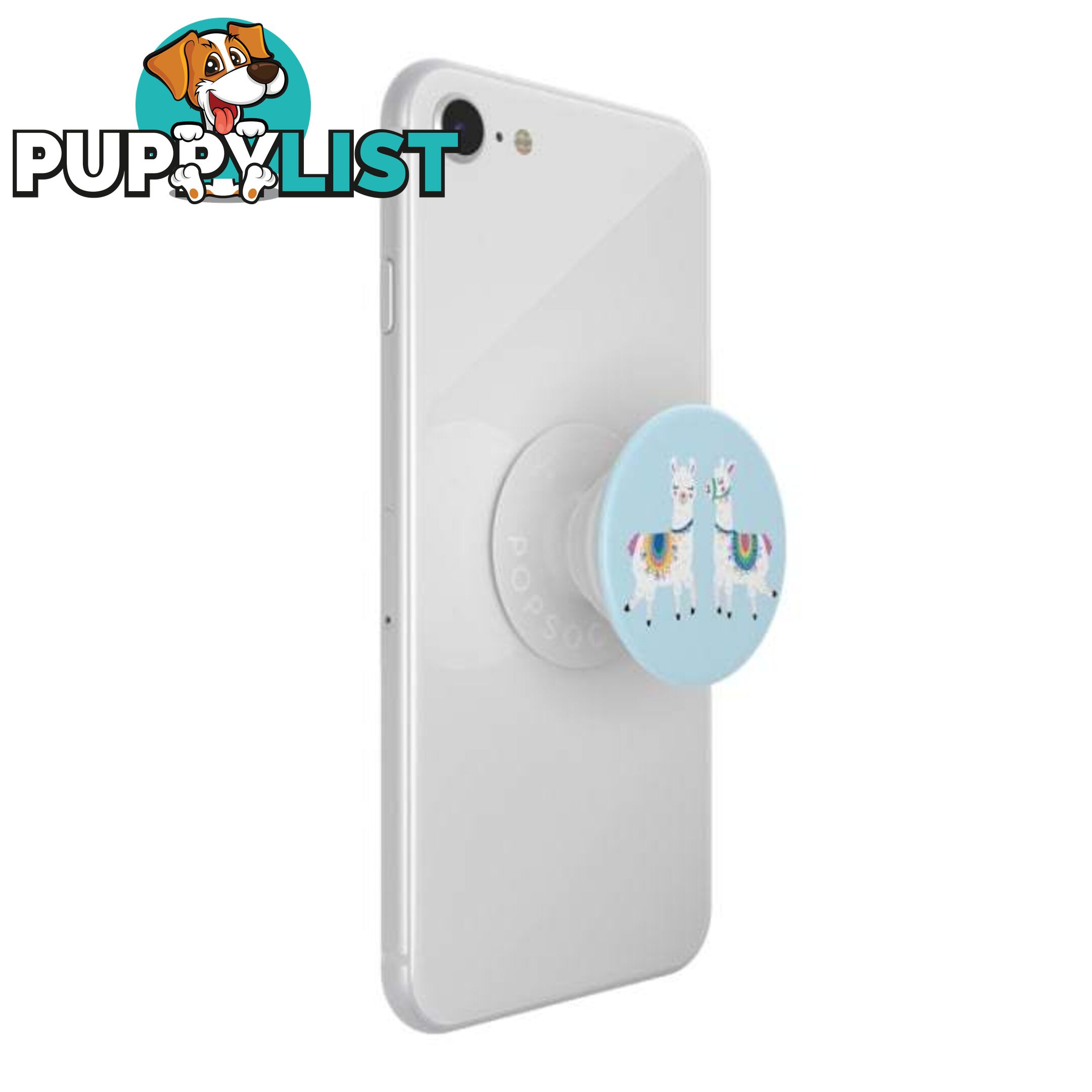 PopGrip (Gen2) Llama - PopSockets - Baby Blue - 842978154695