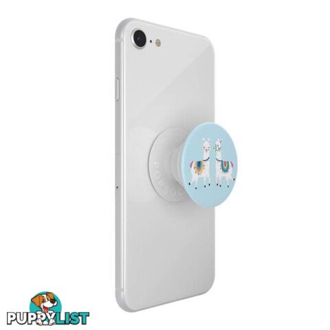 PopGrip (Gen2) Llama - PopSockets - Baby Blue - 842978154695