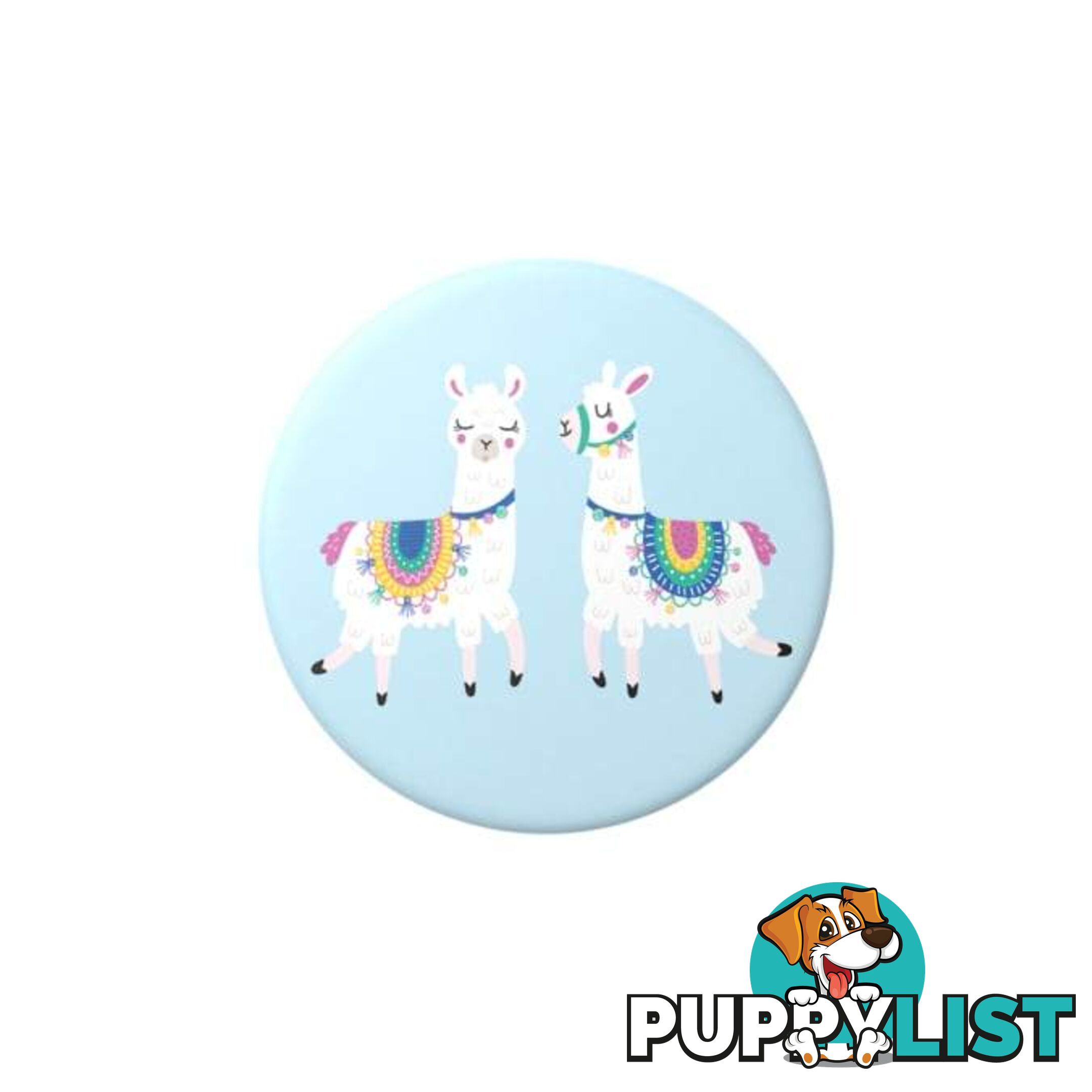 PopGrip (Gen2) Llama - PopSockets - Baby Blue - 842978154695