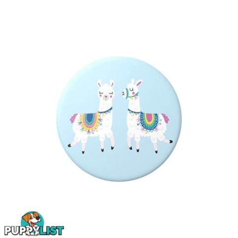 PopGrip (Gen2) Llama - PopSockets - Baby Blue - 842978154695